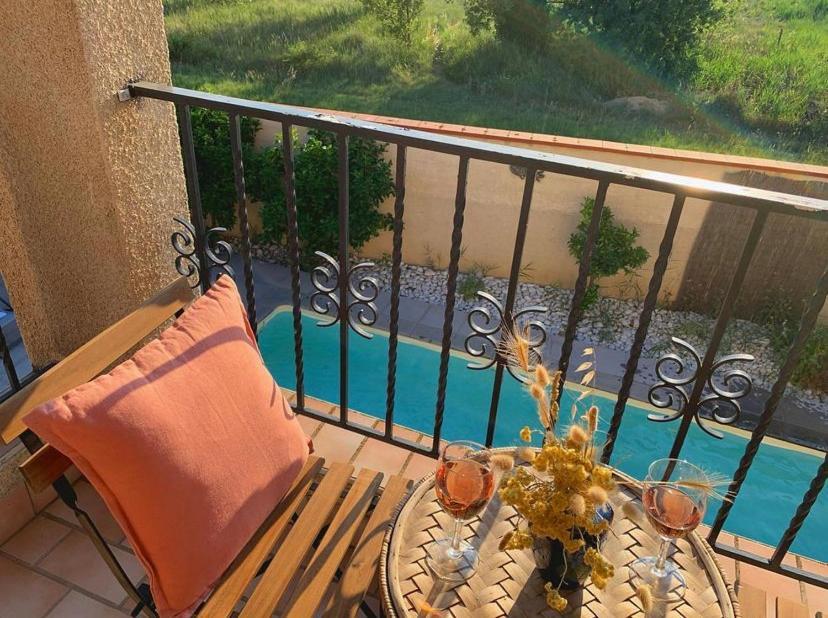 Le Petit Bali Spacieuse Villa Pour 8 Avec Piscine サン・シプリアン エクステリア 写真