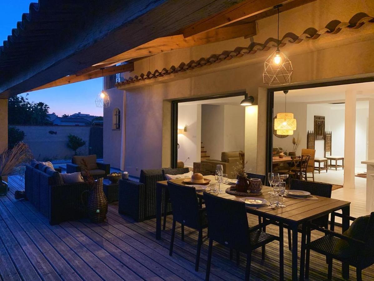 Le Petit Bali Spacieuse Villa Pour 8 Avec Piscine サン・シプリアン エクステリア 写真