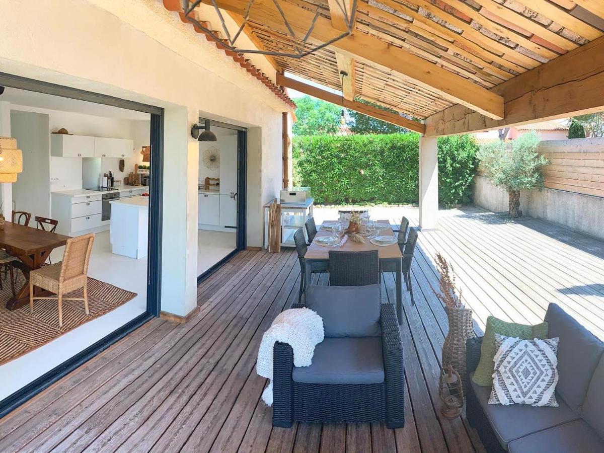 Le Petit Bali Spacieuse Villa Pour 8 Avec Piscine サン・シプリアン エクステリア 写真