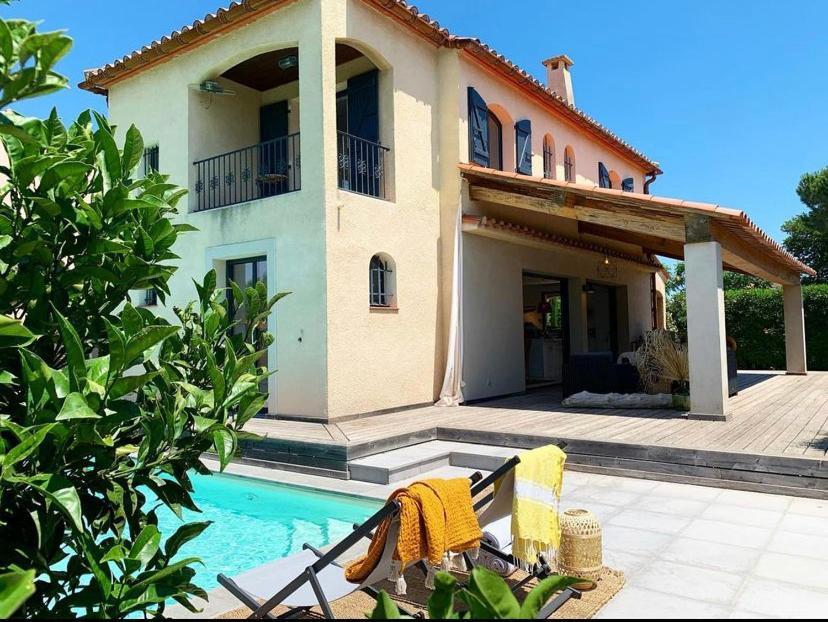 Le Petit Bali Spacieuse Villa Pour 8 Avec Piscine サン・シプリアン エクステリア 写真